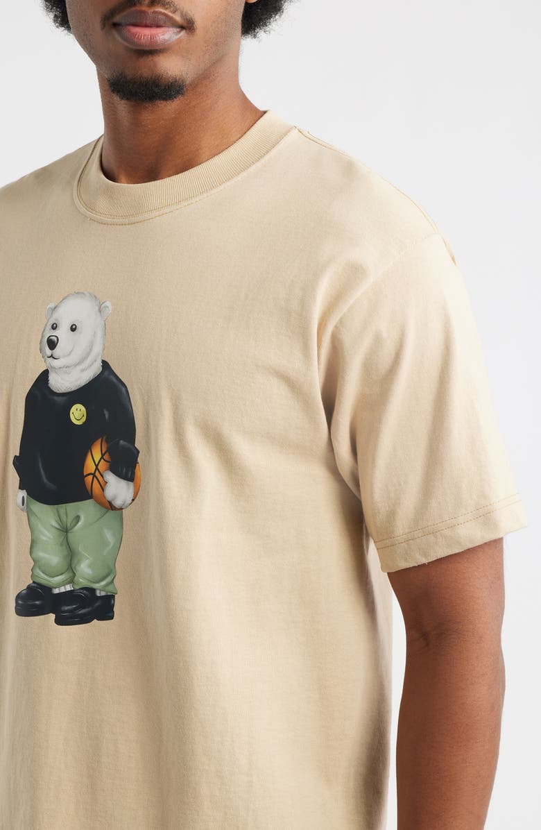 MARKET SMILEY<sup>®</sup> Polar Bear Graphic T-Shirt, Alternate, color, Natural