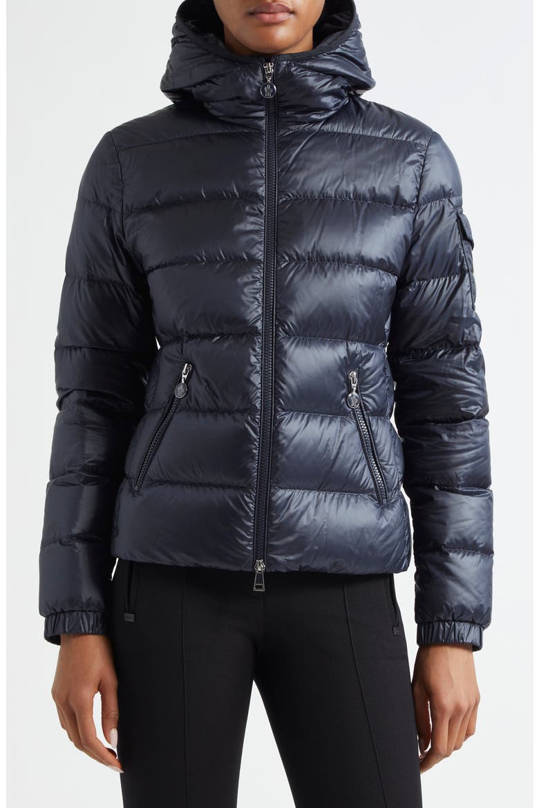 Gles Hooded Down Jacket, Main, color, NAVY