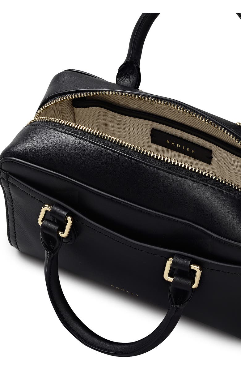 Radley Mini Portland Way Zip Tote Bag, Alternate, color, Black