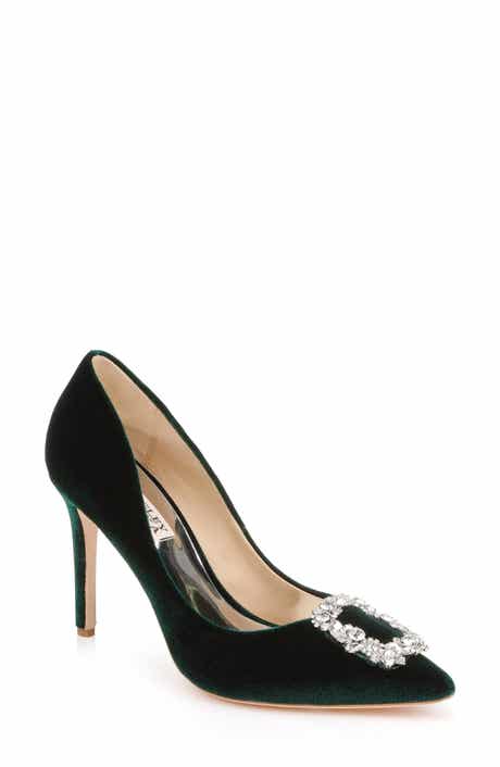 Badgley Mischka Collection Cher Crystal Embellished Pump