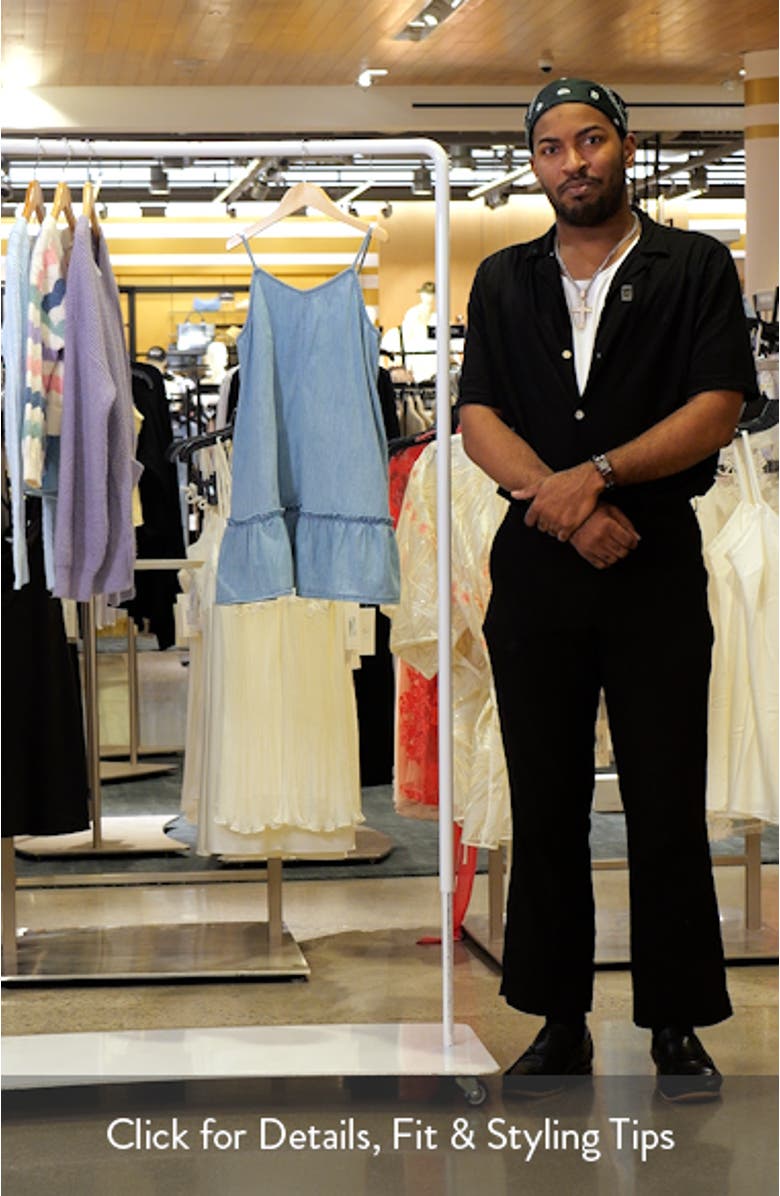 Kids' Chambray Swing Dress, sales video thumbnail