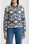 selected Navy Floral Embroidery