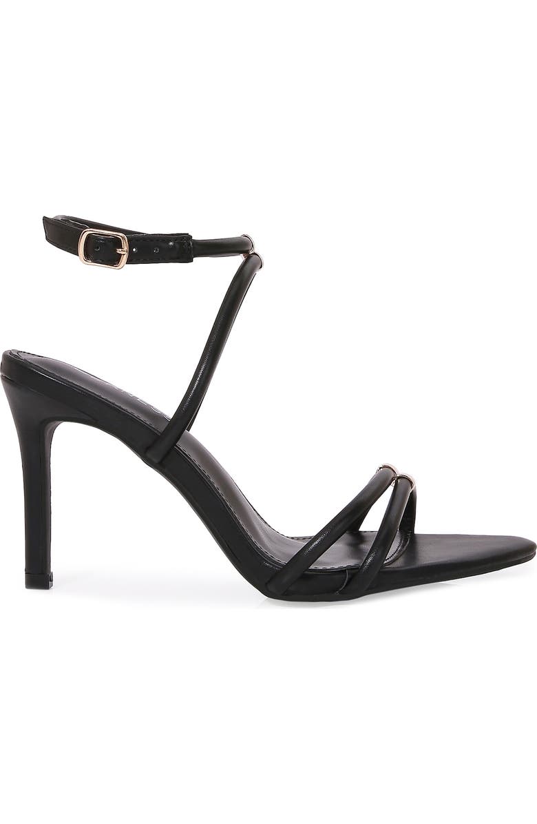 BERNESS Candelaria Ankle Wrap Sandal, Alternate, color, Black