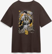 FANATICS Men's Fanatics Mason Miller Brown San Diego Padres Fear the Reaper T-Shirt