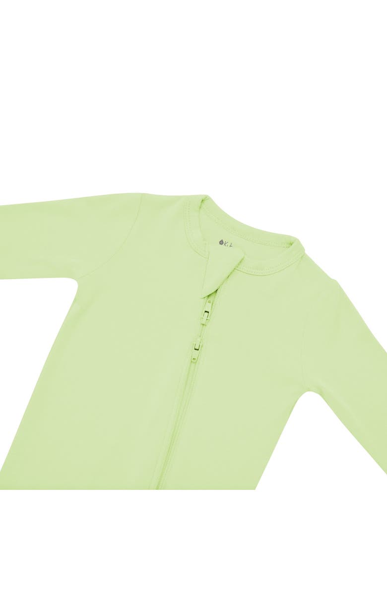 Kyte BABY Pistachio Zip Footie, Alternate, color, 