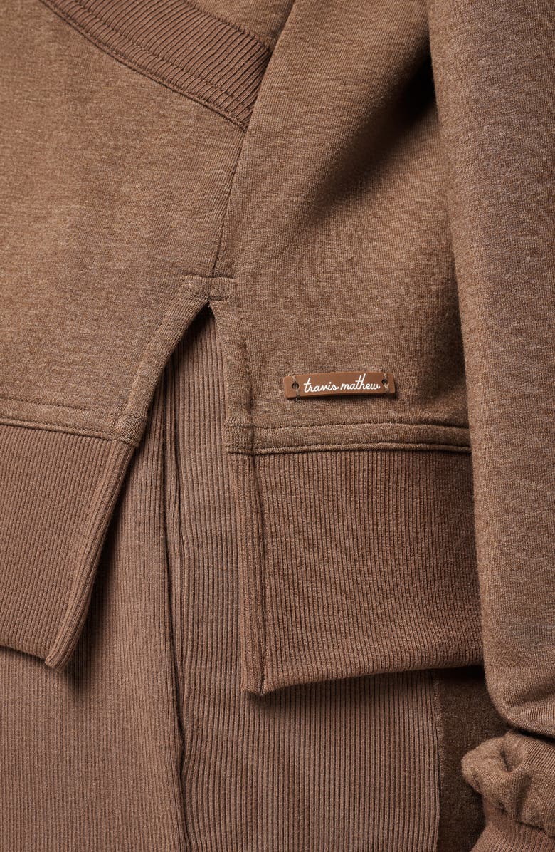 TravisMathew September Morning Reversible Sweatshirt, Alternate, color, 