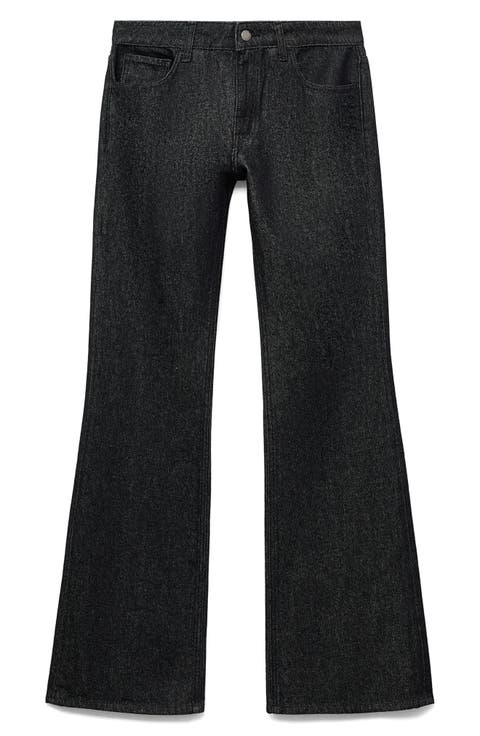 Low Rise Straight Leg Jeans