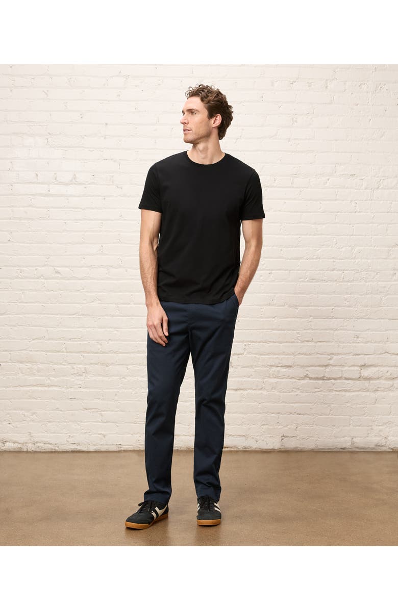 Pact Organic Cotton Men's Softspun Essential Crewneck Tee, Alternate, color, Black