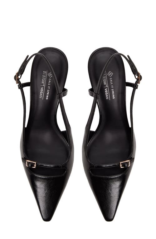Call It Spring By Aldo Darlingg Slingback Pump In Black