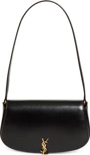 Saint Laurent Mini Cassandre Flap Leather Shoulder Bag