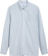 PALMES Deuce Stripe Button-Down Shirt
