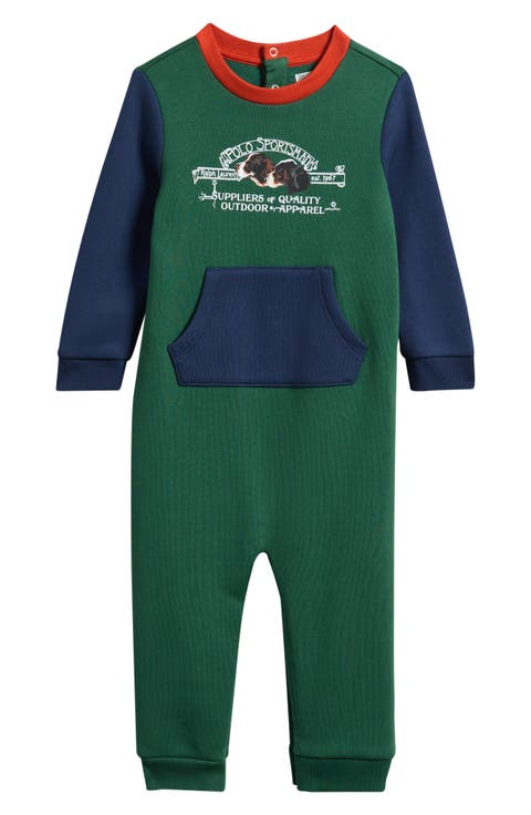 Sportsman Logo Fleece Romper