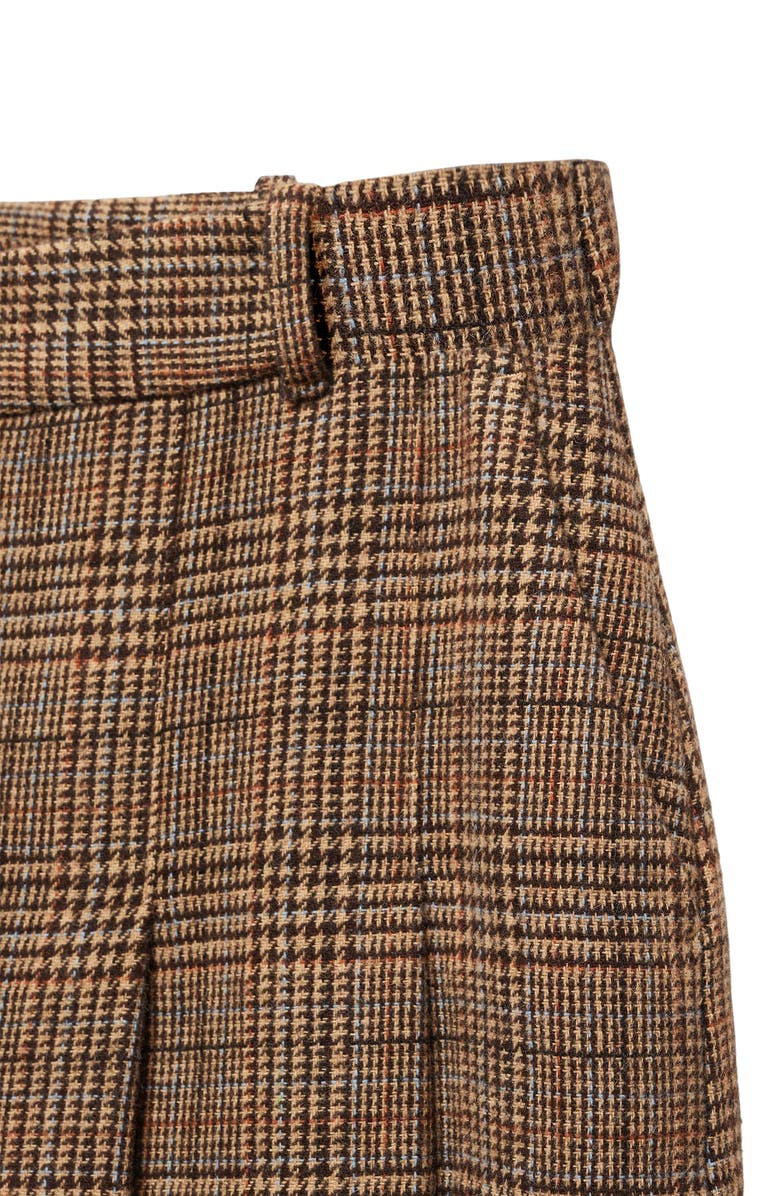MANGO Glen Plaid Miniskirt, Alternate, color, 