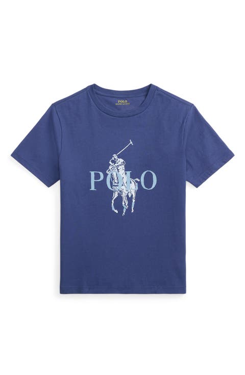 Kids' Big Pony Logo Cotton Graphic T-Shirt (Big Kid)