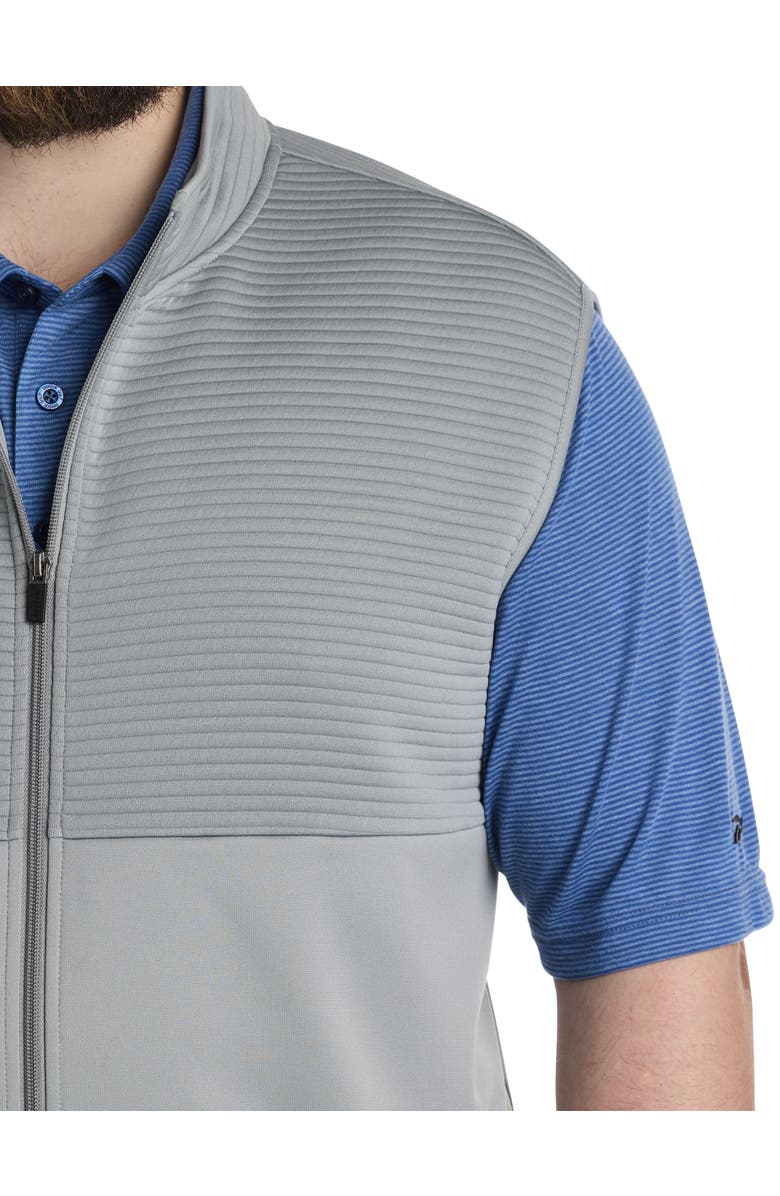 Reebok Big & Tall Ribbed Vest, Alternate, color, Grey 3