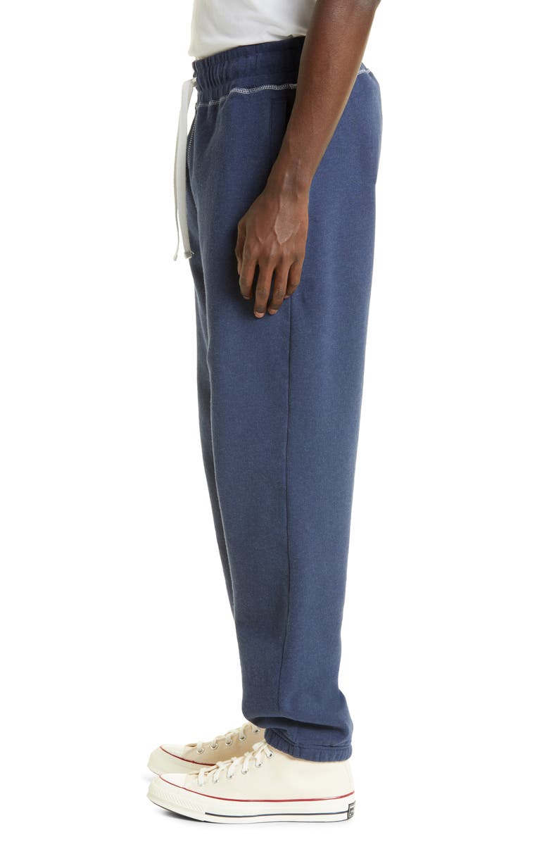 Sunspel Contrast Stitch French Terry Joggers, Alternate, color, 