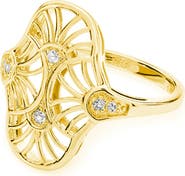 Lucy Quartermaine Art Deco Oval Ring
