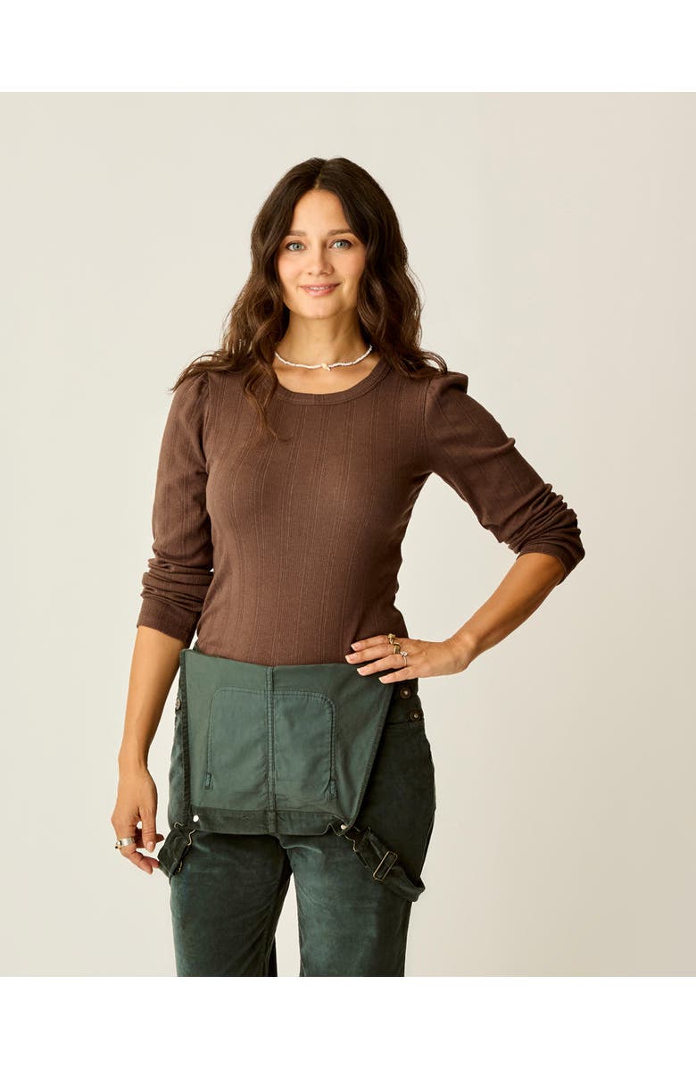 Carve Designs Ever Top, Main, color, Espresso
