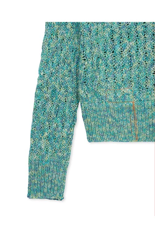 Fortela Lola Knit Cardigan In Blue