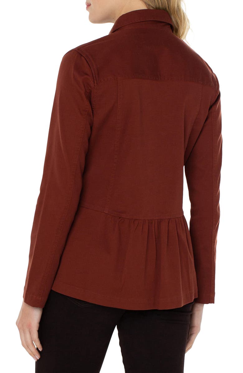 Liverpool Peplum Shacket, Alternate, color,
