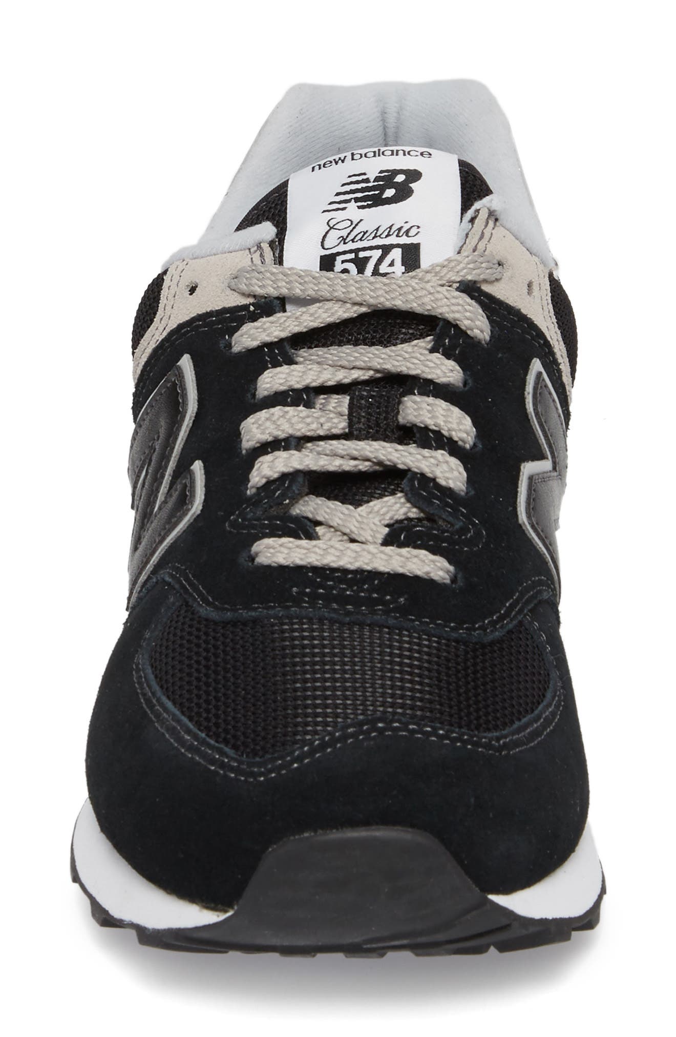 574 Classic Sneaker, Alternate, color, BLACK