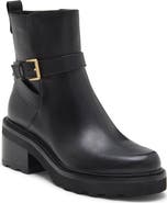 Cole Haan Solene Lug Buckle Bootie