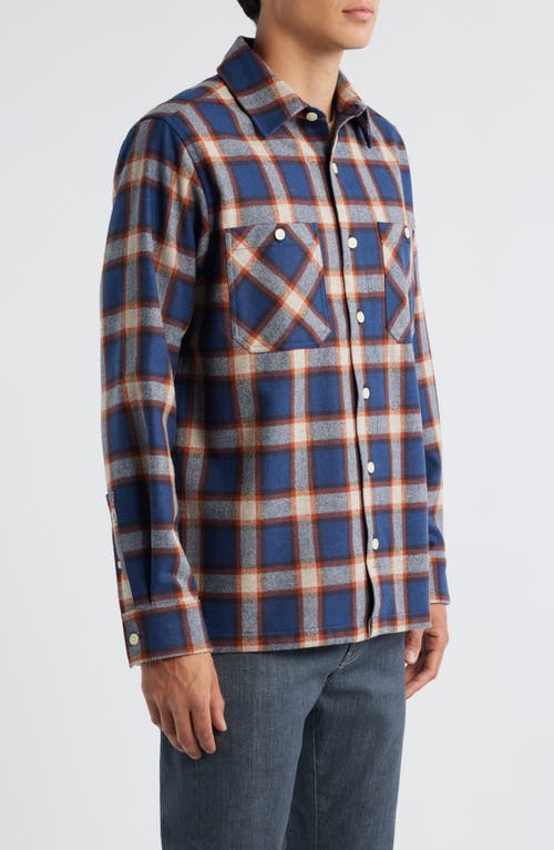 Pendleton Umatilla Wool Button-up Work Shirt In Multi