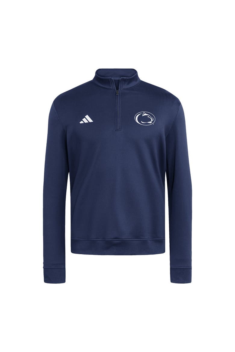 Men's adidas Navy Penn State Nittany Lions Ultimate365 Cozy Quarter-Zip Pullover, Alternate, color, Navy