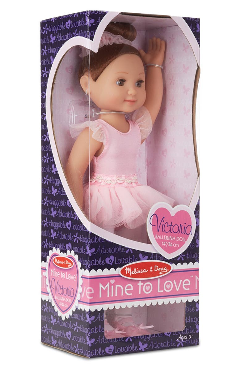 Melissa & Doug 'Mine to Love - Victoria' Ballerina Doll, Alternate, color,