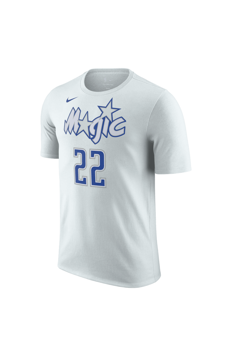 Nike Unisex Nike Franz Wagner Silver Orlando Magic 2025/26 City Edition Name & Number T-Shirt, Alternate, color, Silver