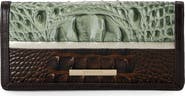Brahmin 'Ady' Croc Embossed Continental Wallet