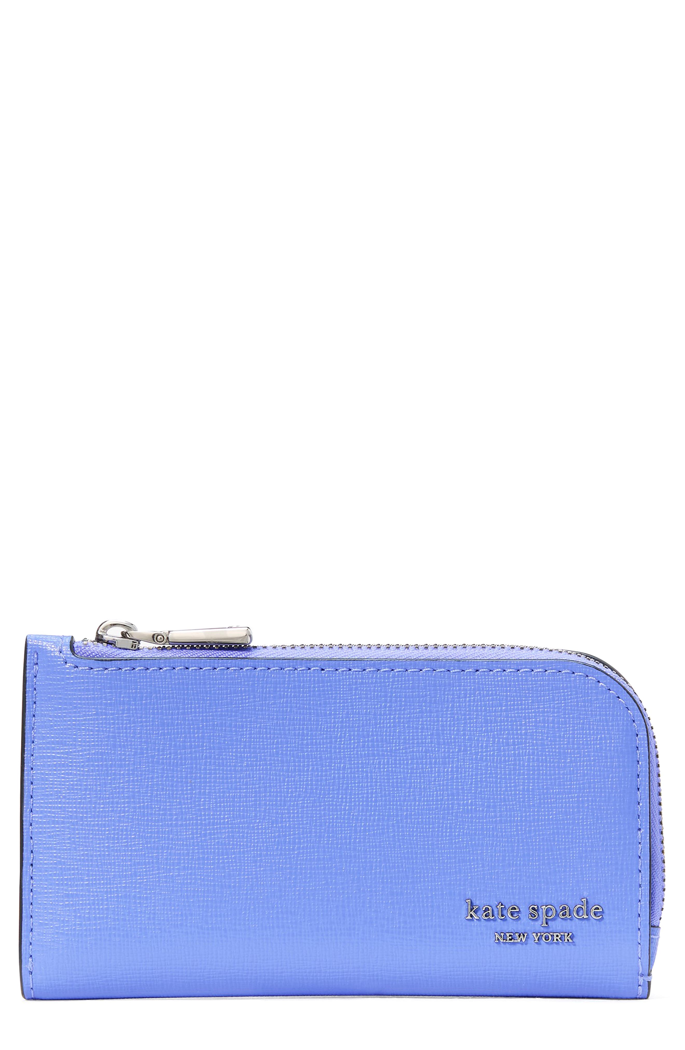 small devin saffiano leather bifold wallet