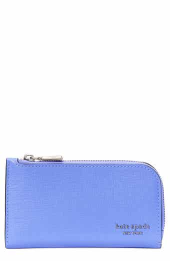 small devin saffiano leather bifold wallet