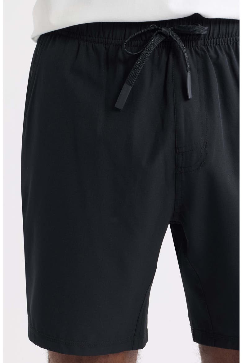 Tempo Tech Shorts, Alternate, color, BLACK