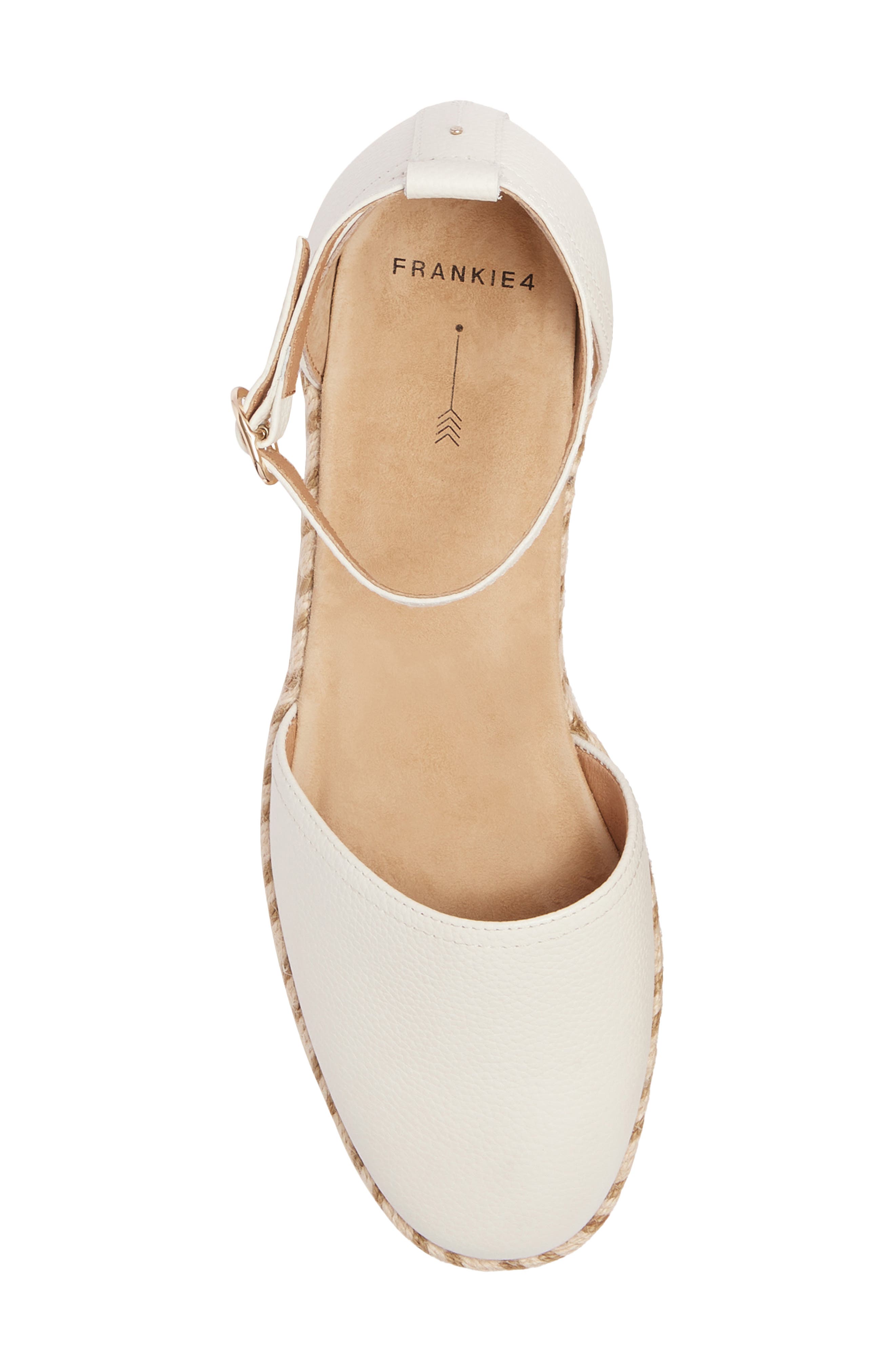 FRANKIE4 Kit Ankle Strap Platform, Alternate, color, Chalk Tumbled