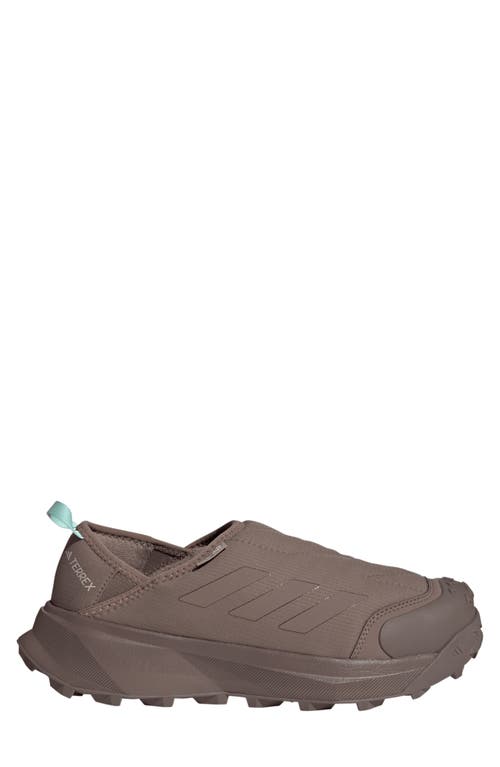 Adidas Originals Adidas Gender Inclusive Terrex Winter Cold.rdy Slip-on Hiking Shoe In Brown