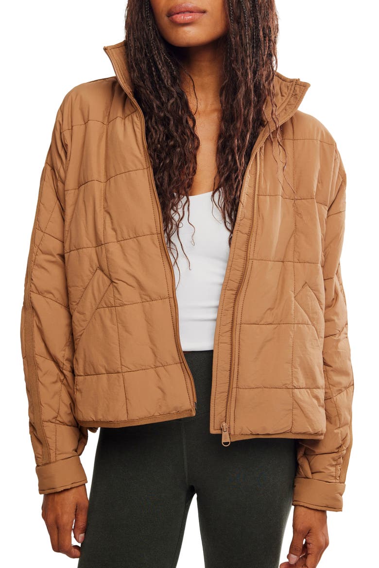 FP Movement Pippa Packable Puffer Jacket, Main, color, TWIG