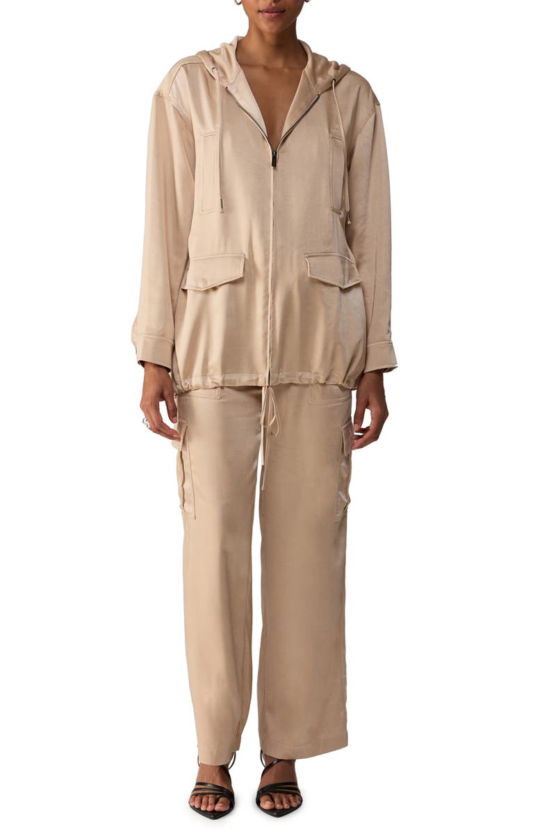 Sanctuary Hooded Flight Parka, Alternate, color, 