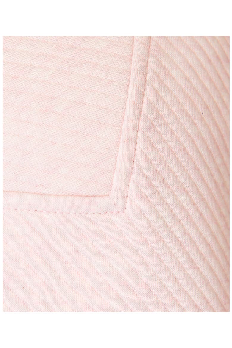 Radiant Oversize Half Zip Sweatshirt, Alternate, color, NEUTRAL PINK