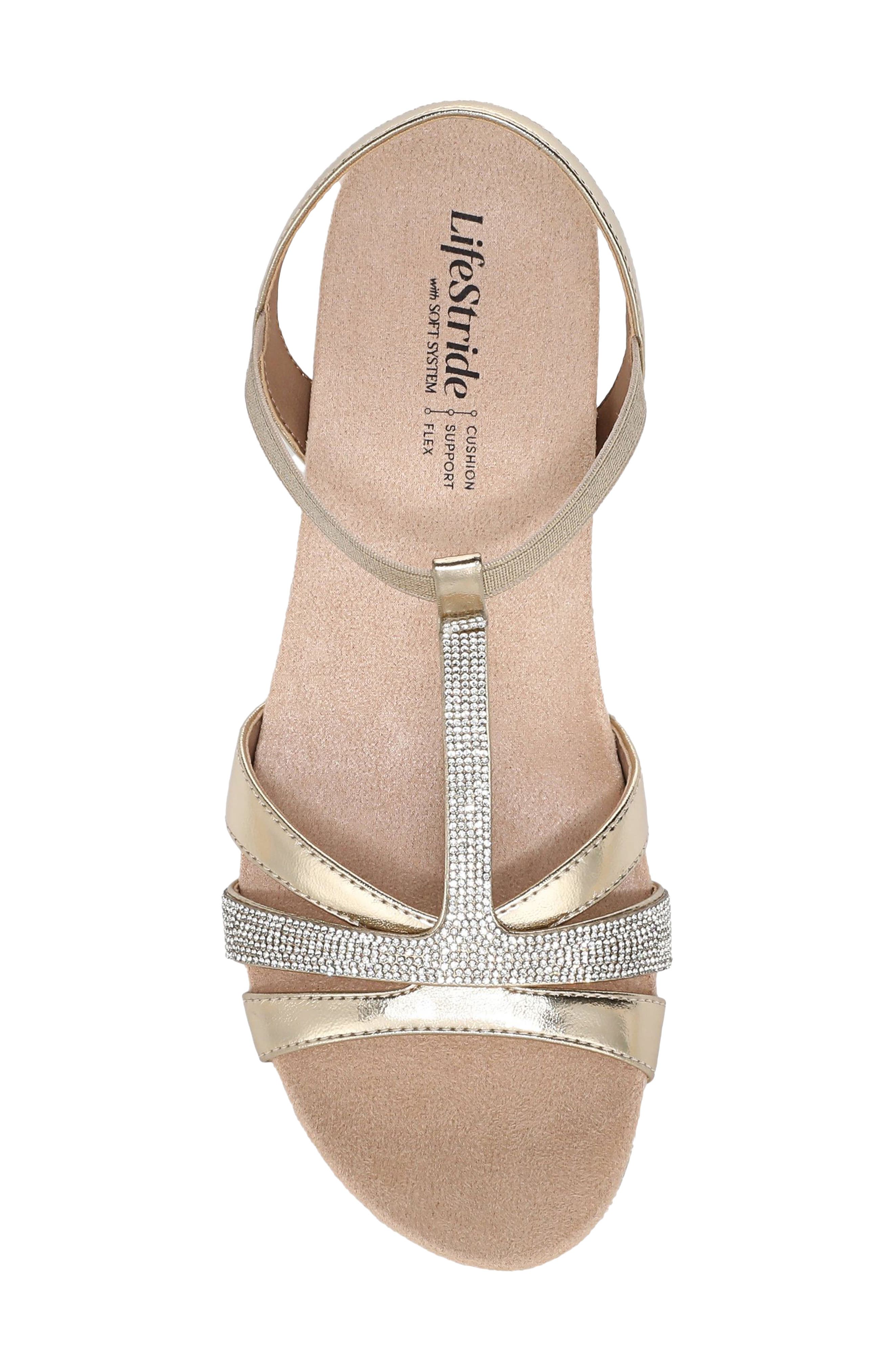 Mimosa Slingback Platform Wedge Sandal, Alternate, color, GOLD