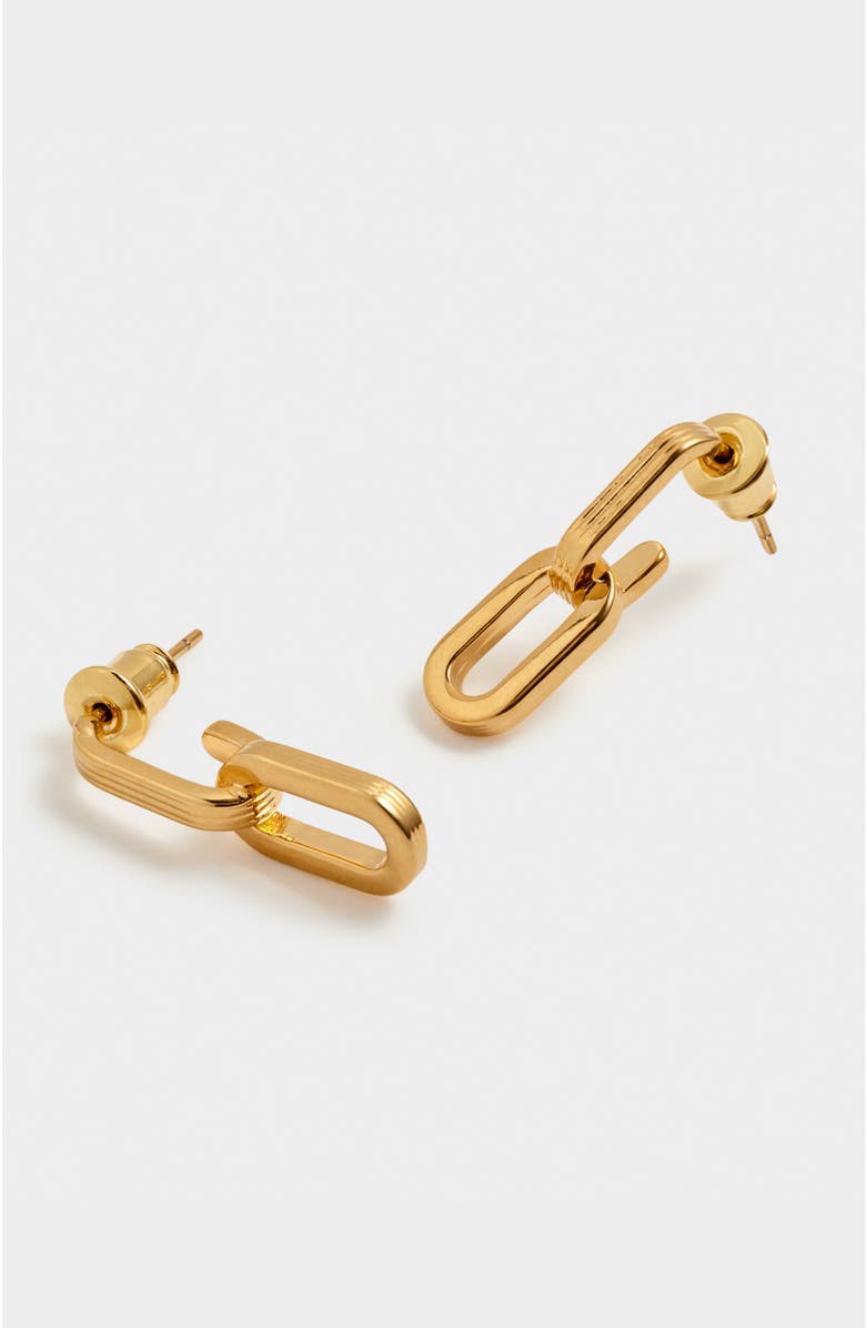 Katie Loxton Arabella Hoops, Alternate, color, Gold