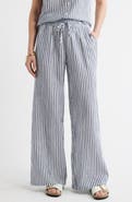 Caslon® Wide Leg Gauze Pants