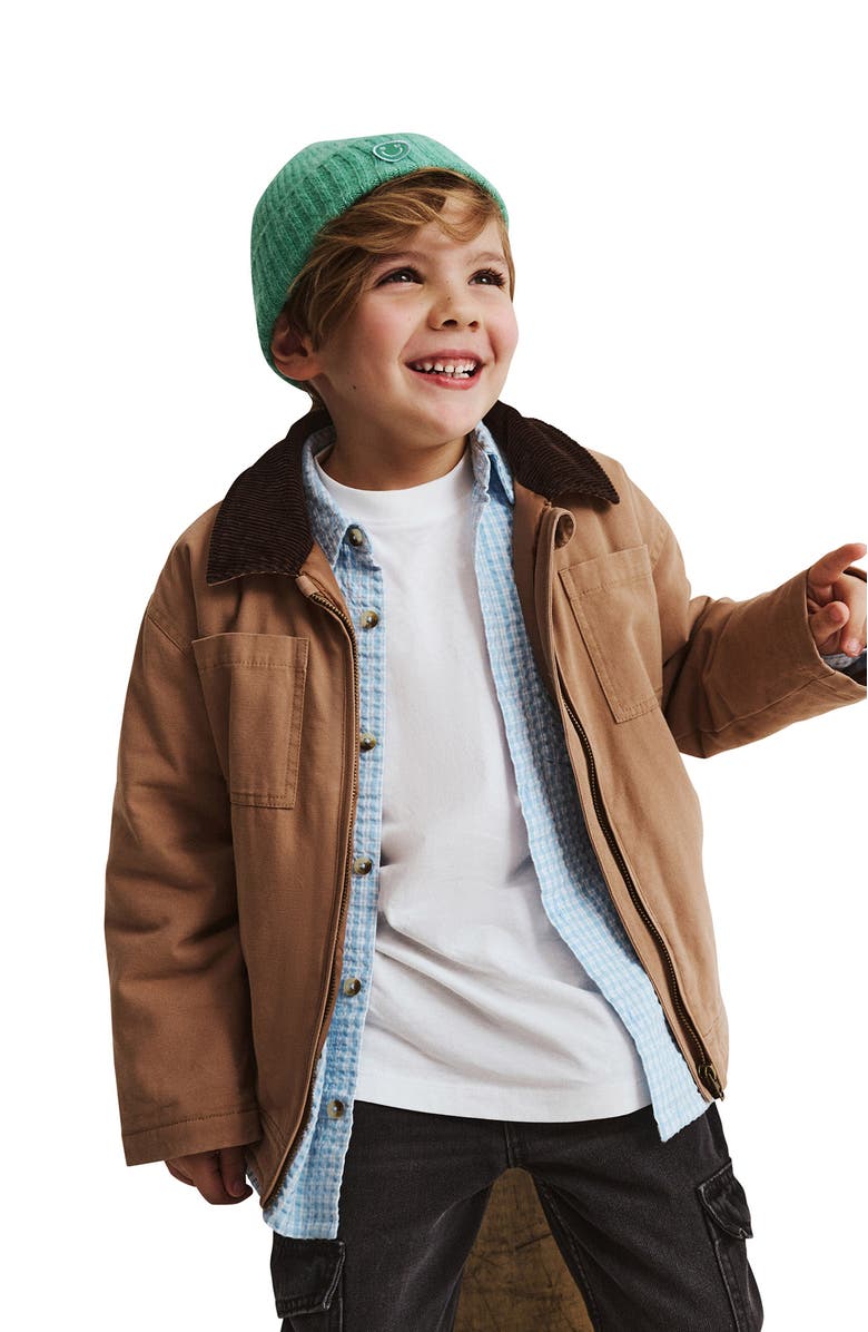 Cotton On Kids Kid's Cooper Cord Anorak Jacket, Alternate, color, 