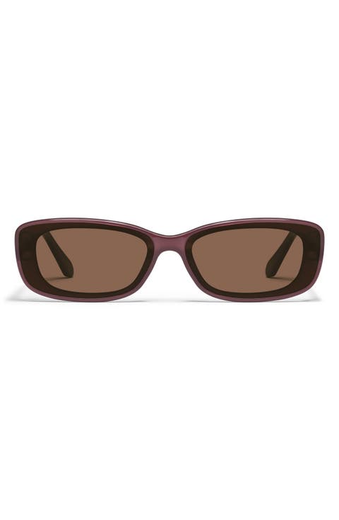 Vibe Check 62mm Small Square Sunglasses