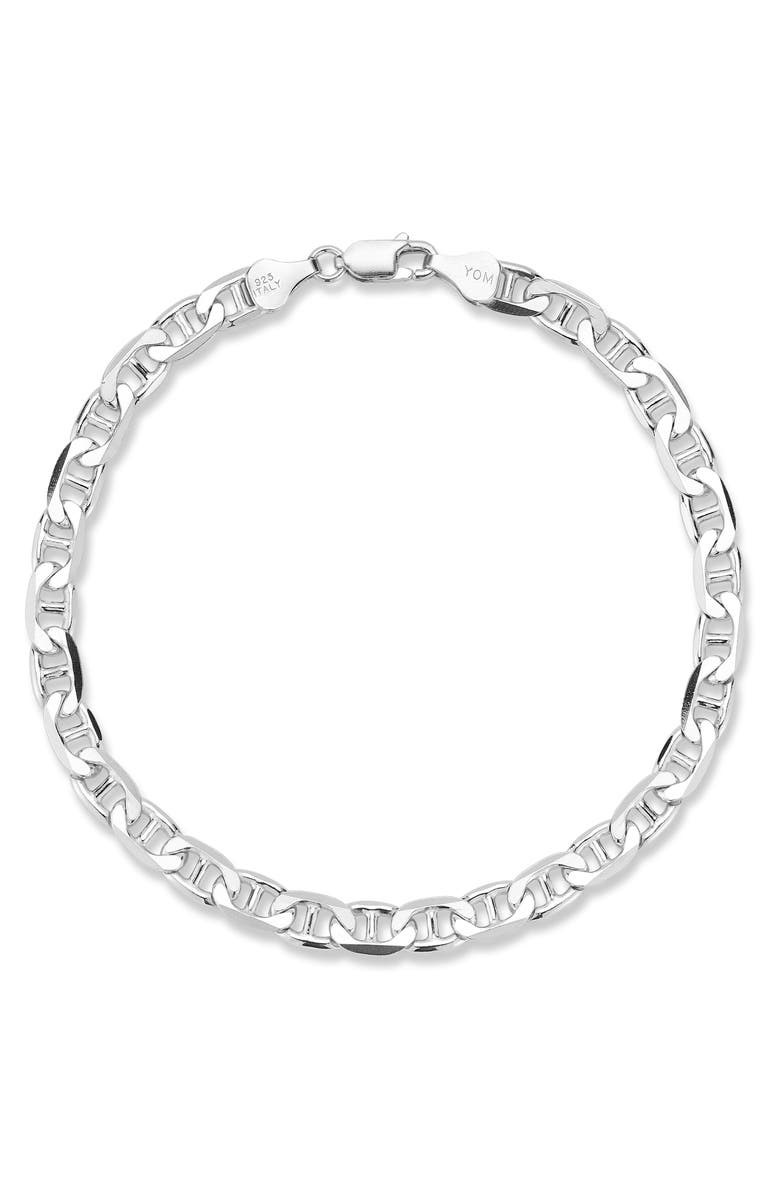 Yield of Men Men's 6mm Mariner Chain Bracelet, Main, color, Silver