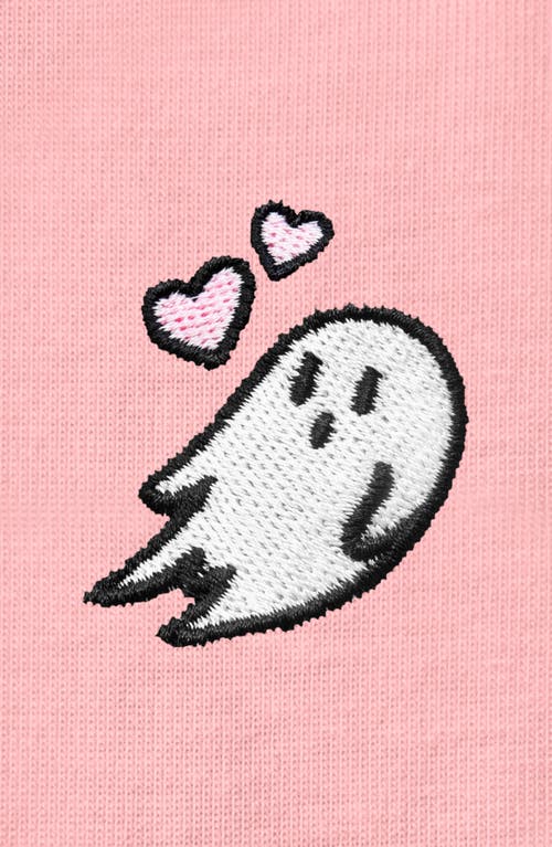 Dalix Heartly Ghost Tee In Pink
