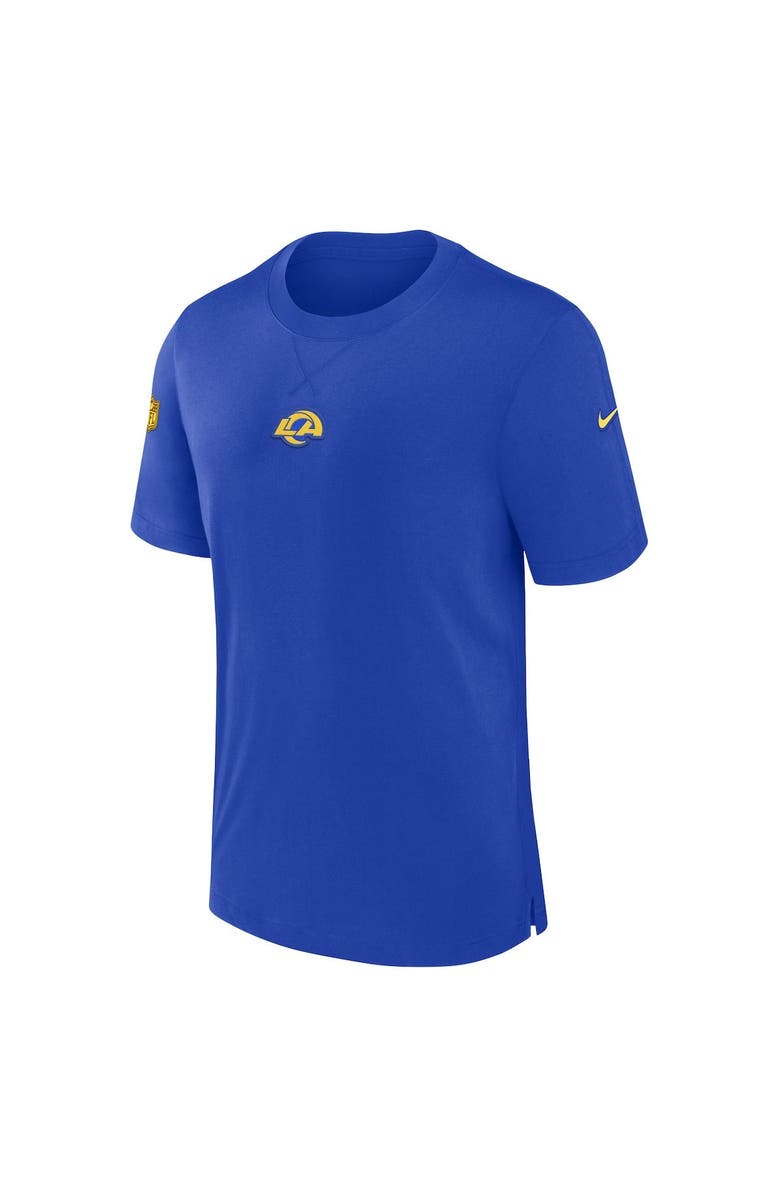 Nike Men's Nike Royal Los Angeles Rams 2023 Sideline Performance T-Shirt, Alternate, color, Royal