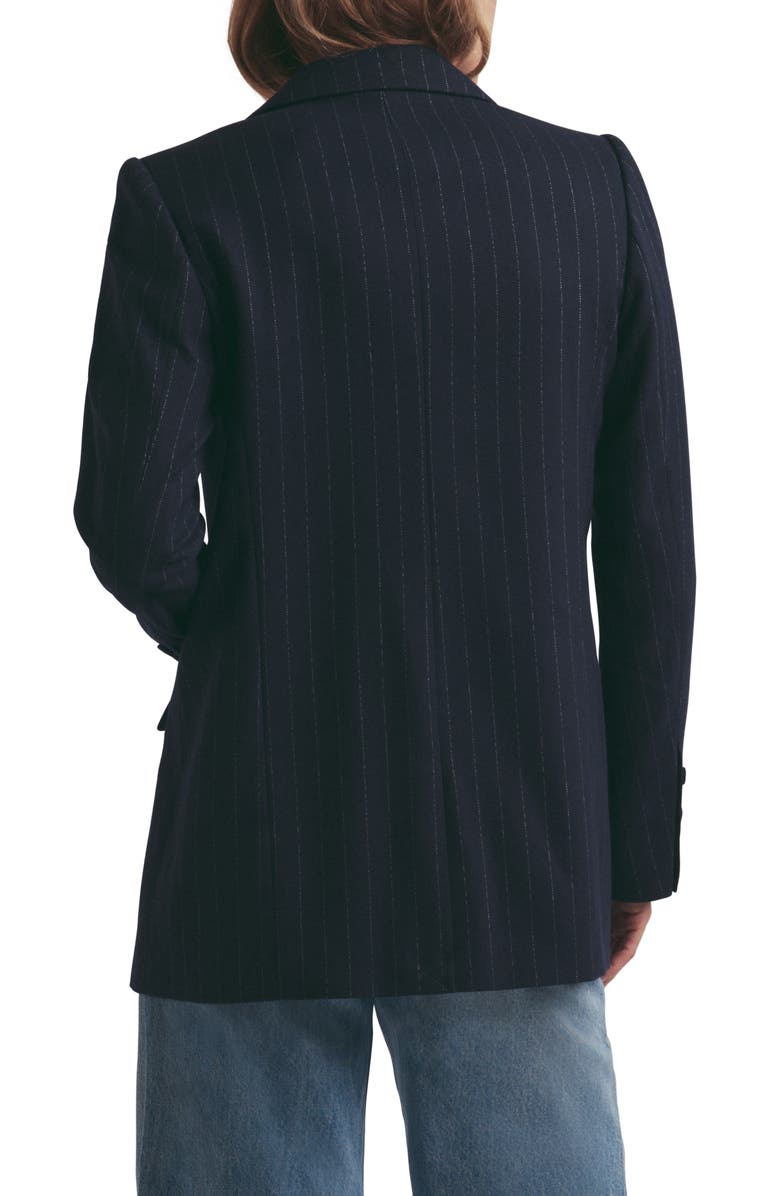 Favorite Daughter The Suits You Chalk Stripe Blazer, Alternate, color,
