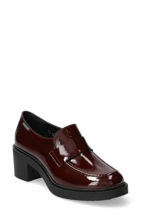 Mephisto Pamelia Patent Leather Loafer Pump