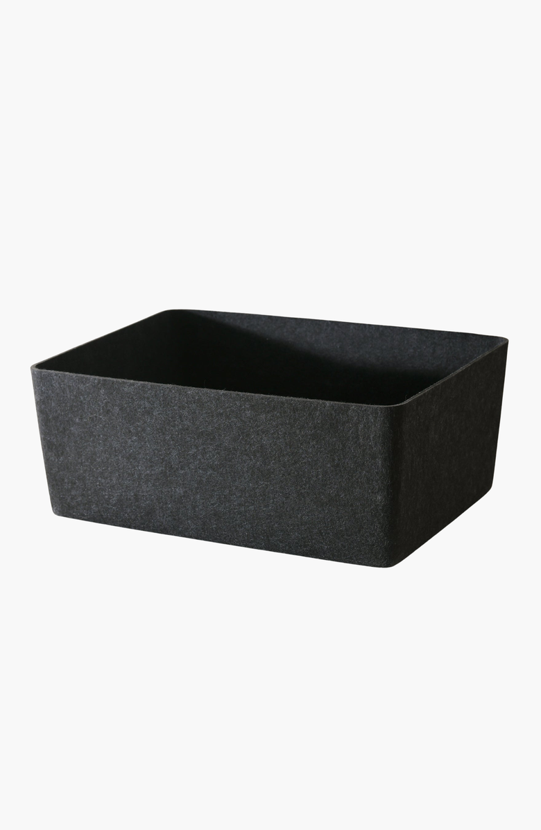 SortJoy The Sculpted Bin - XL, Main, color, Carbon